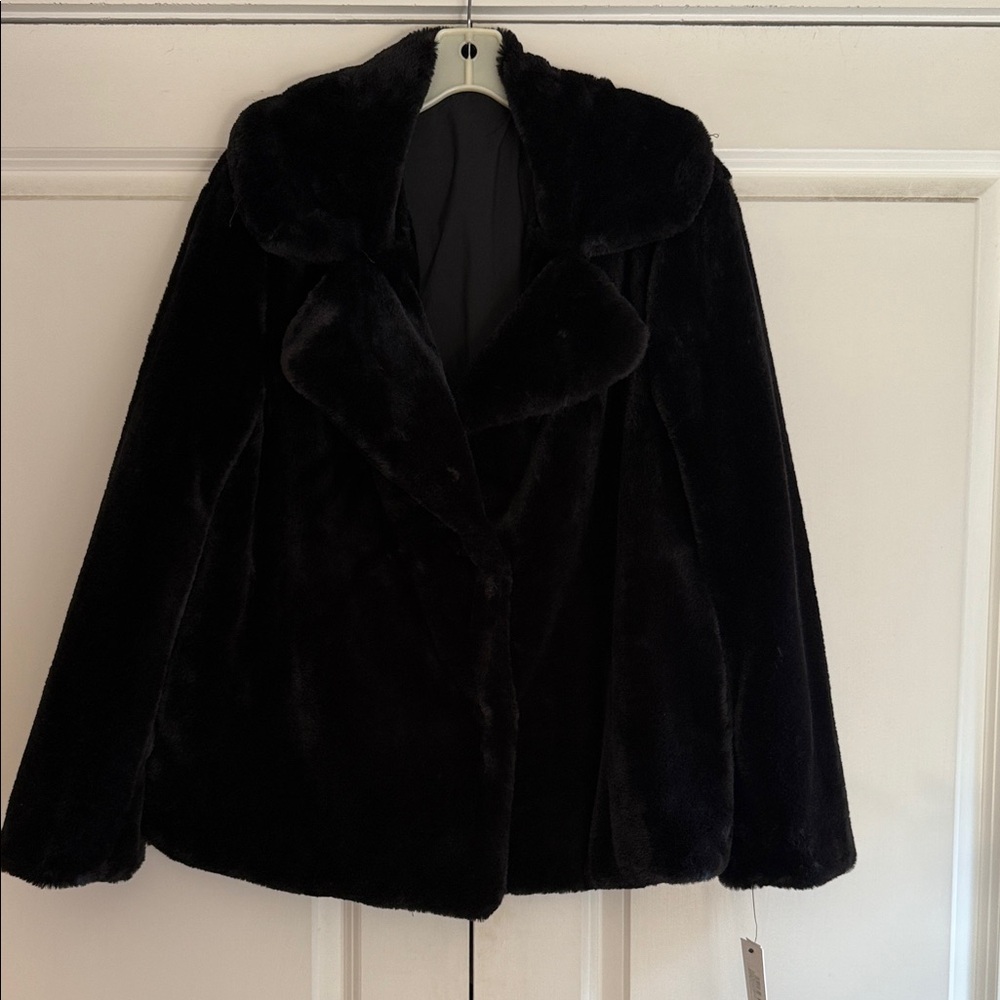 Kensie Black Teddy Jacket